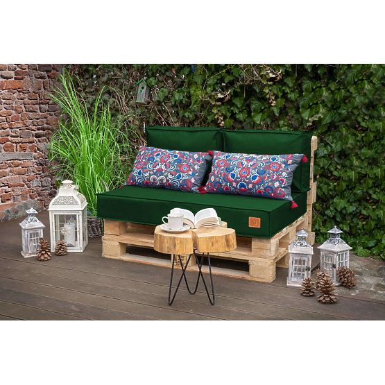 Set of cushions for pallet furniture - Green