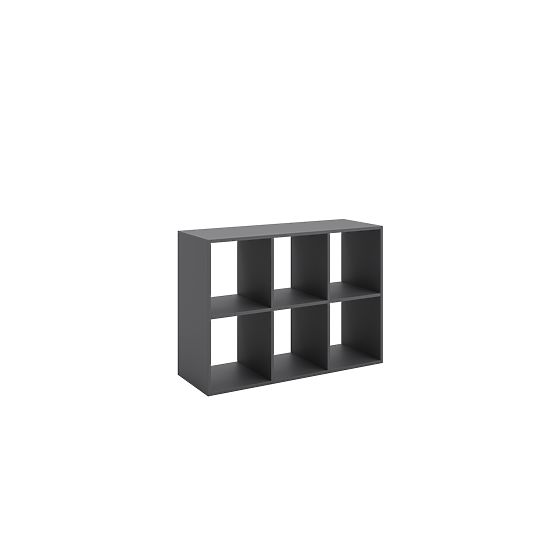 Shelf Loni 2x3 Gray 1 pc