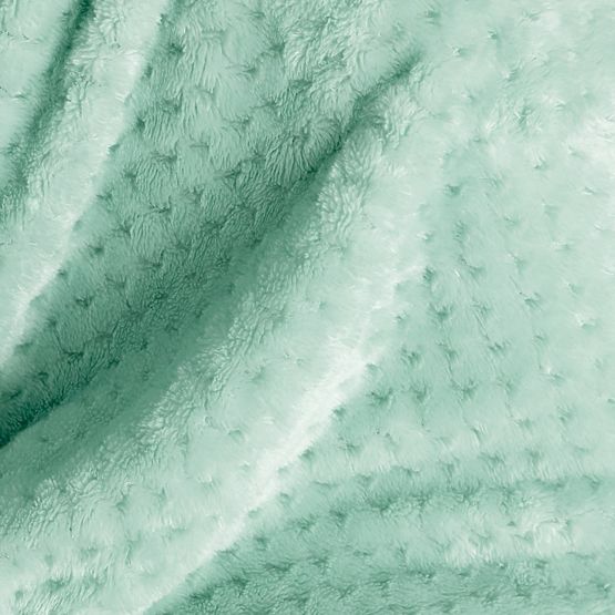 SHLEEPY Throw Mint Color Embossed Jacquard Classic Style 220x240