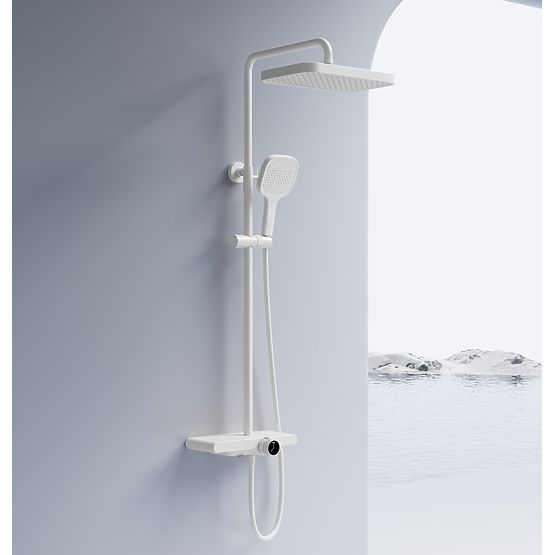 Shower Set REA Bari White
