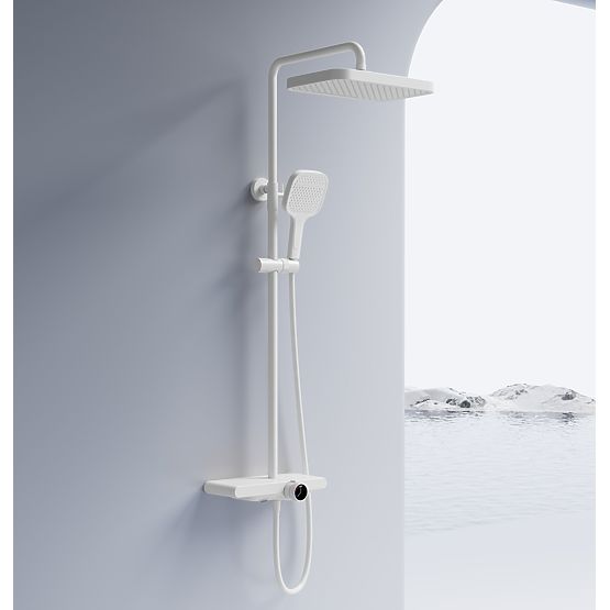 Shower Set REA Bari White