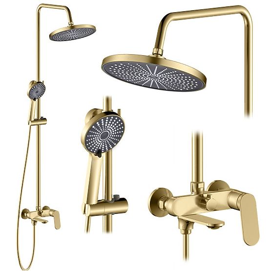 Shower Set REA Marco Brushed Gold