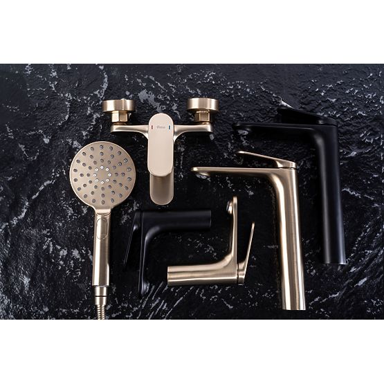 Shower Set REA Marco Brushed Gold