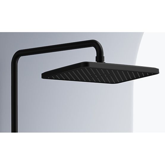 Shower Set with Thermostat REA Pedro Black