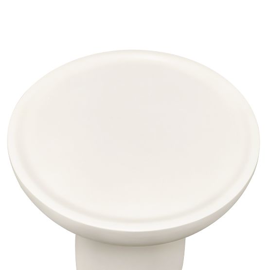 Side Table Lagoon 45 cm, Beige, Matte