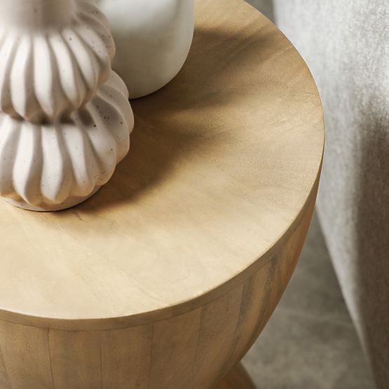 Side Table Lavia 35 cm, Mango Wood