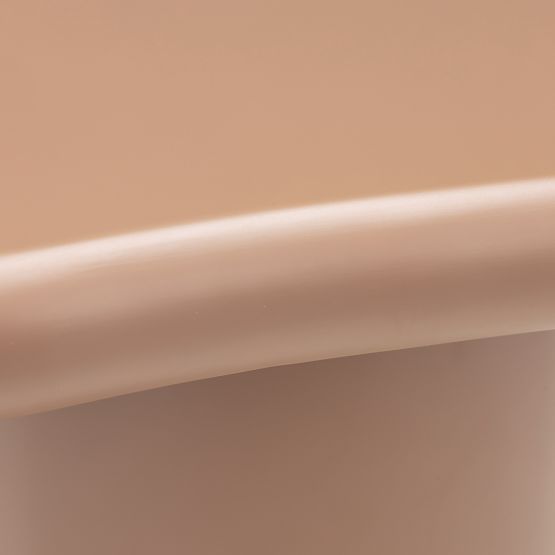 Side Table Monaco Cinnamon, Matte, Rounded Shapes