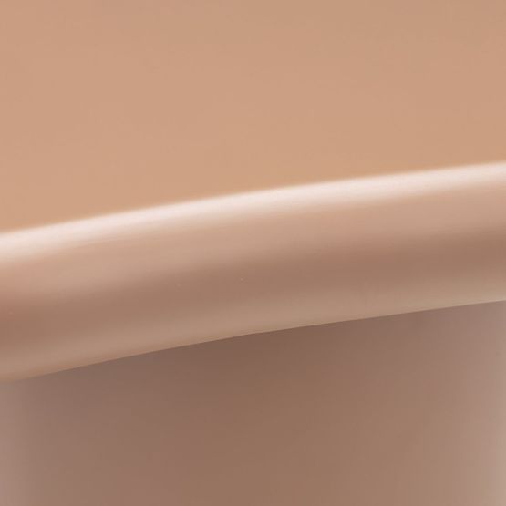 Side Table Monaco Cinnamon, Matte, Rounded Shapes