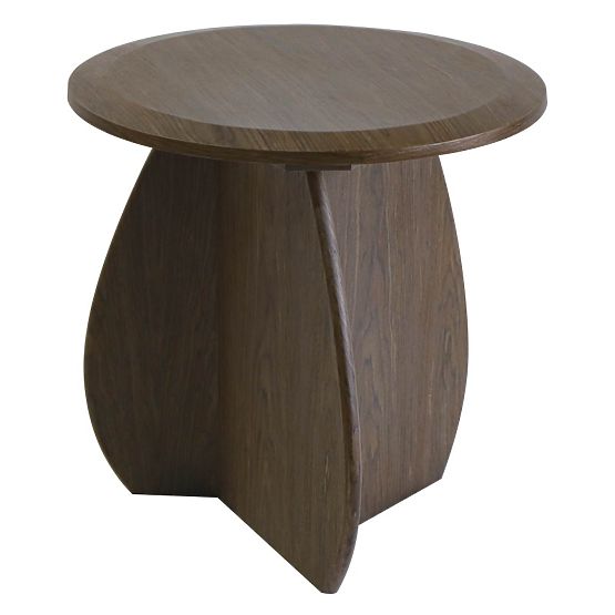 Side Table Noku 50 cm, Dark Walnut