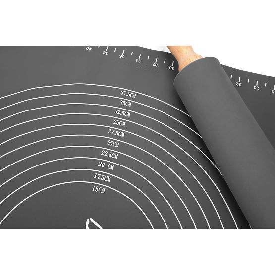 Silicone Work Mat SELMA Graphite 70x50 cm