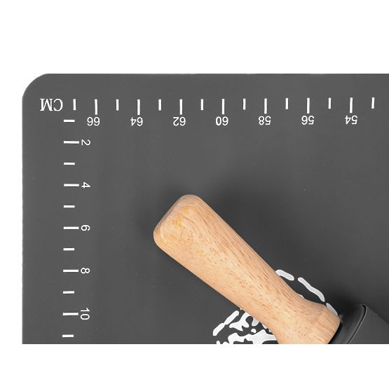 Silicone Work Mat SELMA Graphite 70x50 cm