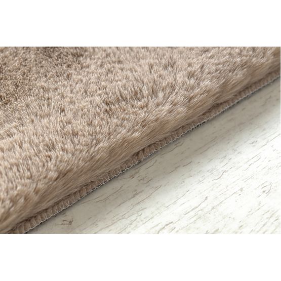 Silk carpet Rabbit New - Taupe