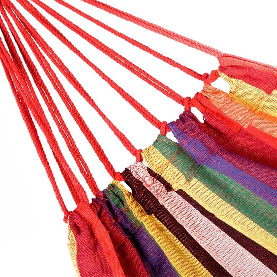 Single Hammock with 40cm Spreader Bar 400257 Yellow