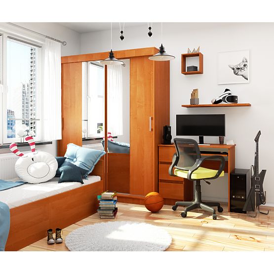 SLIDING WARDROBE 150cm CLP ALDER