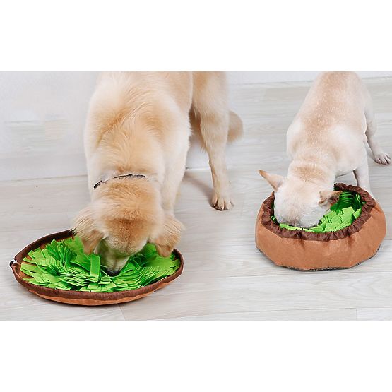 Sniffing Mat for Treats SNIFFER Foldable Green