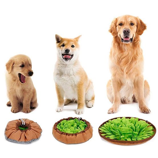 Sniffing Mat for Treats SNIFFER Foldable Green