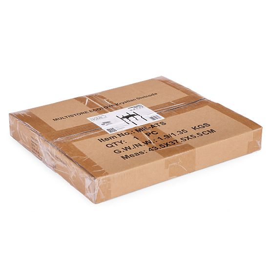 Standing Flower Stand Loft Style Decoration 2 Levels ModernHome