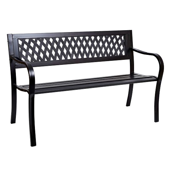 Steel Garden Bench ROMBO