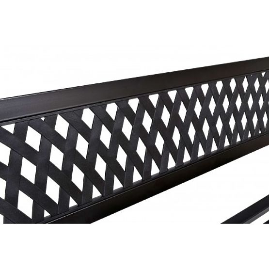 Steel Garden Bench ROMBO