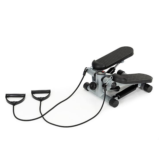 Stepper with Expanders for Fitness Exercise with Counter