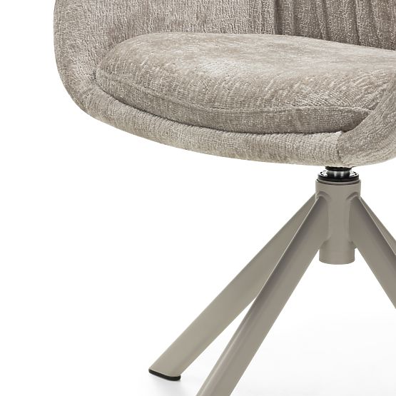 Swivel Chair Kairo, Beige