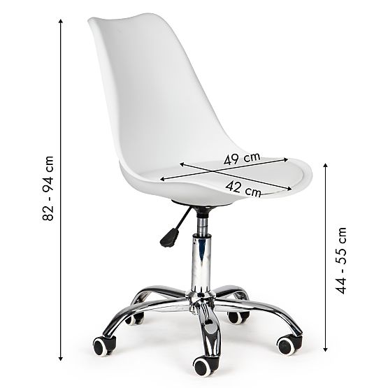 Swivel Office Chair with Cushion Modern Office