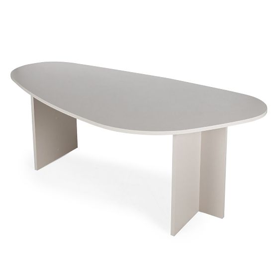 Table with Irregular Top Zeva 200 cm, Cashmere
