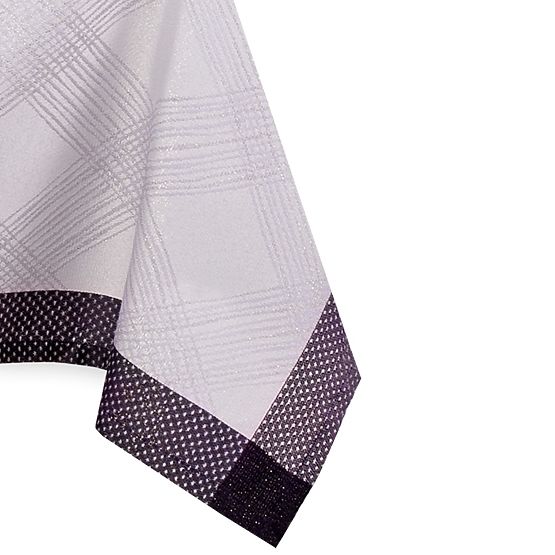 Tablecloth MILLUZA cream metallic classic motif 130x160 ameliahome