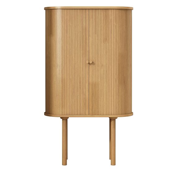 Tall Clemente Dresser with Slats, Natural