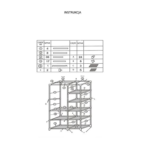 Textile Wardrobe with Venice Print