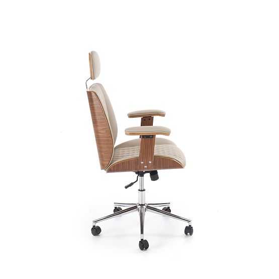 TIMBER Office Chair Walnut/Beige