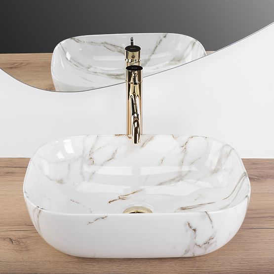 Timeless Rea Belinda Aiax Shiny Washbasin