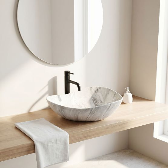 Timeless Rea Dora Stone Washbasin