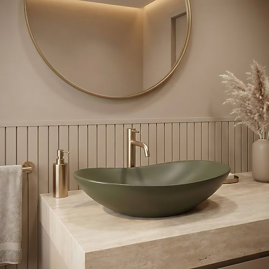 Timeless Rea Royal Olive Matt Sink
