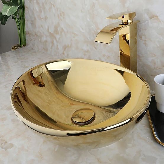 Timeless Rea Sofia Gold Washbasin