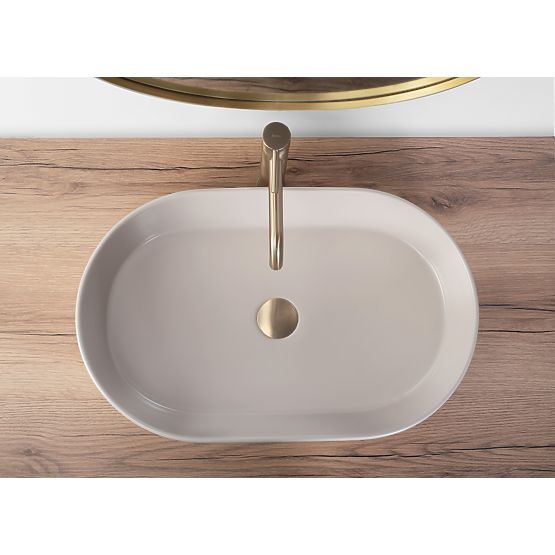 Timeless Washbasin Rea NADIA 60 BEIGE MATT