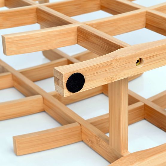 Todgar Bamboo Wine Rack