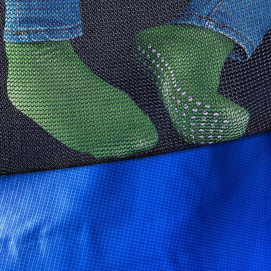 Trampoline with Net and Ladder HENZEN 244 cm Blue FT 8