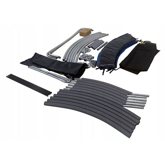 Trampoline with Safety Net and Ladder HENZEN 305 cm Blue FT10