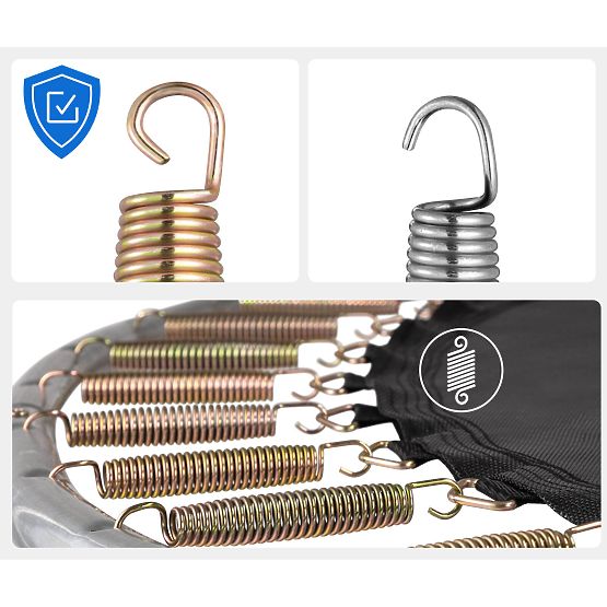 Trampoline with Safety Net and Ladder HENZEN 305 cm Blue FT10