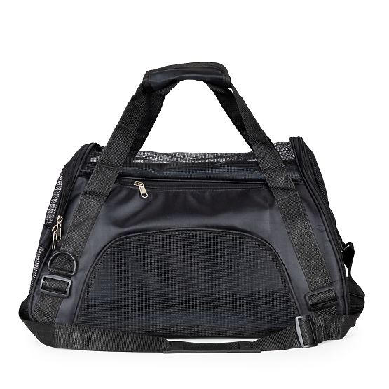 Travel Carrier Bag for Pets Cat Dog Black