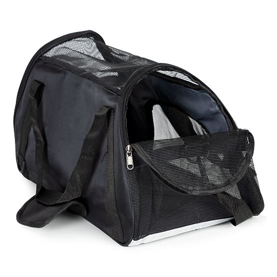 Travel Carrier Bag for Pets Cat Dog Black