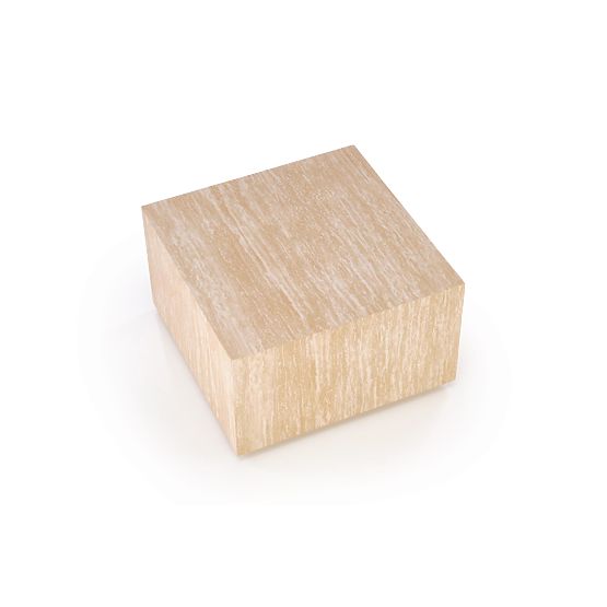 TRAVERTINO KWADRAT coffee table, travertine (1p=1pc)