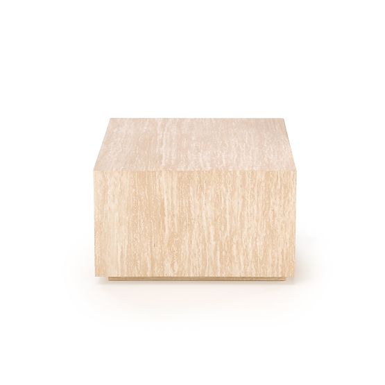 TRAVERTINO KWADRAT coffee table, travertine (1p=1pc)