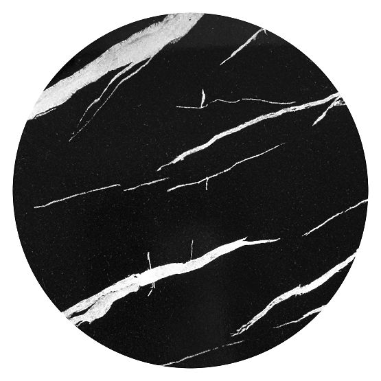 TRETORRI Black Marble Plant Stand