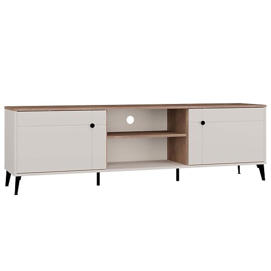 TV Cabinet POINT 2D Cashmere Beige Oak Castello TV Cabinet 2 Doors