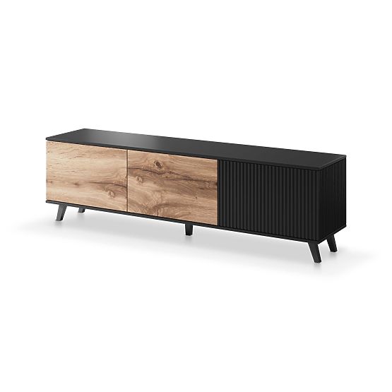 TV Stand RANDOM RTV-2 - Wotan Oak/Black