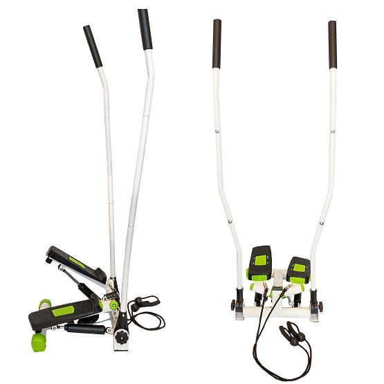 Twist Stepper with Resistance Bands, Handles, and Counter ModernHome