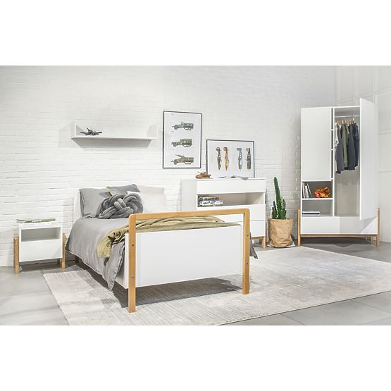 Two-Door Wardrobe Viktor - White