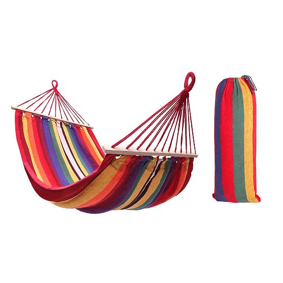 Two-Person Hammock with 80cm Spreader Bar 480145A YELLOW